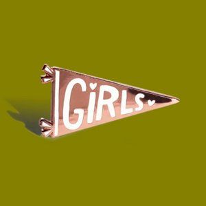 Tuesday Bassen 'Girls' Enamel Pin